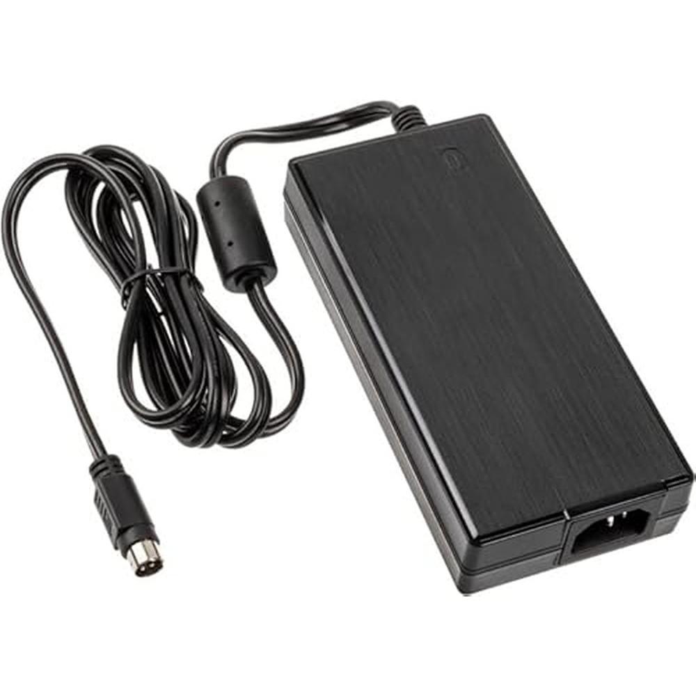 Akasa PD150-02K alimentatore esterno, da AC a DC, con DIN a 4 pin - 150 Watt (150 W), Alimentatore PC, Nero