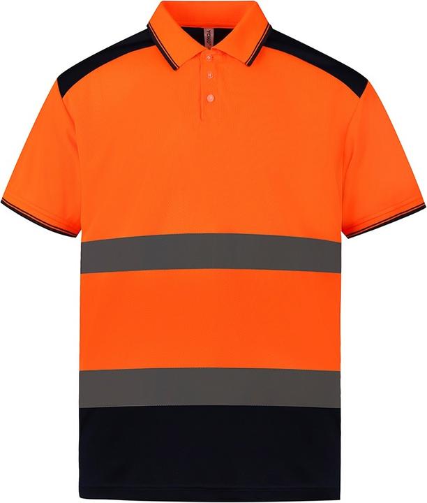 Produktbild Yoko Erwachsene 2Ton Kurzarm Polo Shirt (4XL)