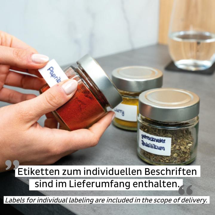 Actual product image Silwy Delicatessen magnetic jar set, 125 ml (0.13 l)