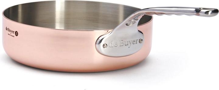 Immagine prodotto de Buyer prima matera (Padella per friggere, Acciaio inossidabile, Rame, 24 x 7.50 cm)