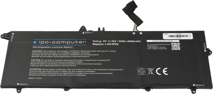 Produktbild IPC L18M3PD1 (3 Zellen, 4800 mAh)