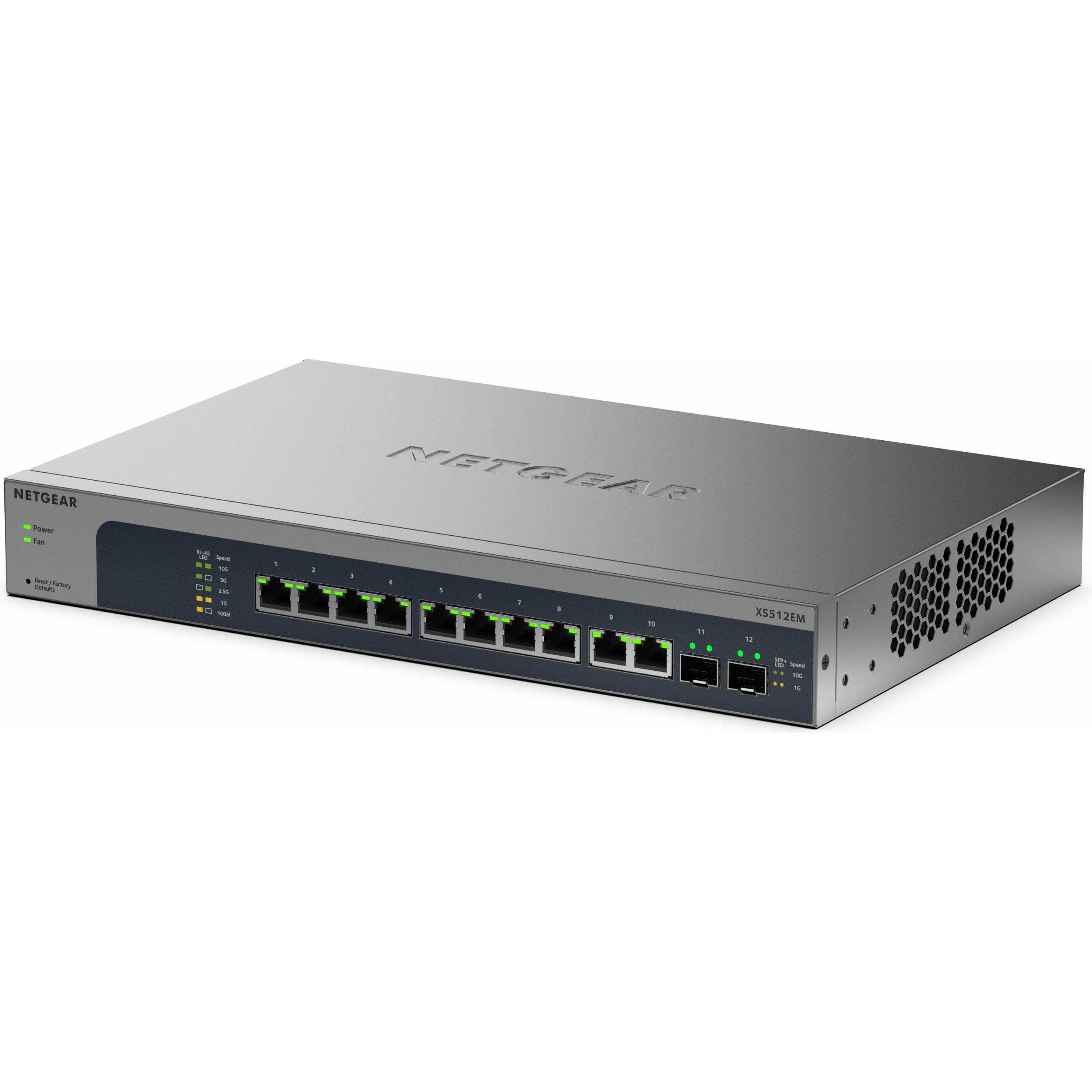 Netgear 12-PORT MULTI-G SMART SWITCH (14 Ports), Netzwerk Switch