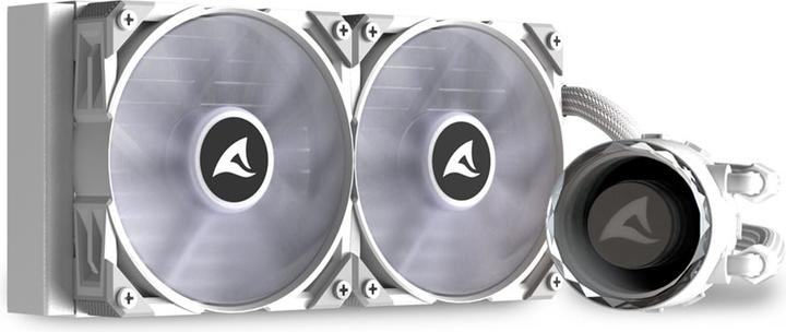 Actual product image Sharkoon S80 White RGB AIO