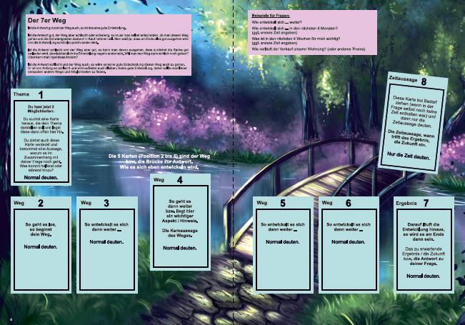 Produktbild Legeschablonen Lenormand, Tarot als Unterlage beim Kartenlegen (Deutsch, Angelina Schulze, 2021)