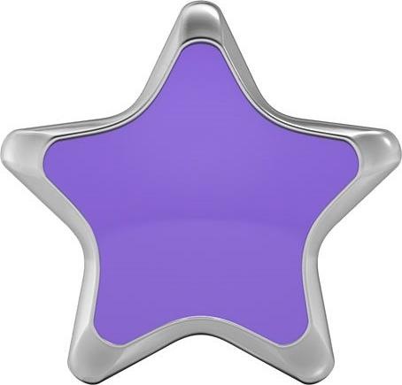 Image du produit Studex Boucles d'oreilles Stud Sensitive Star Purple (Acier inoxydable)