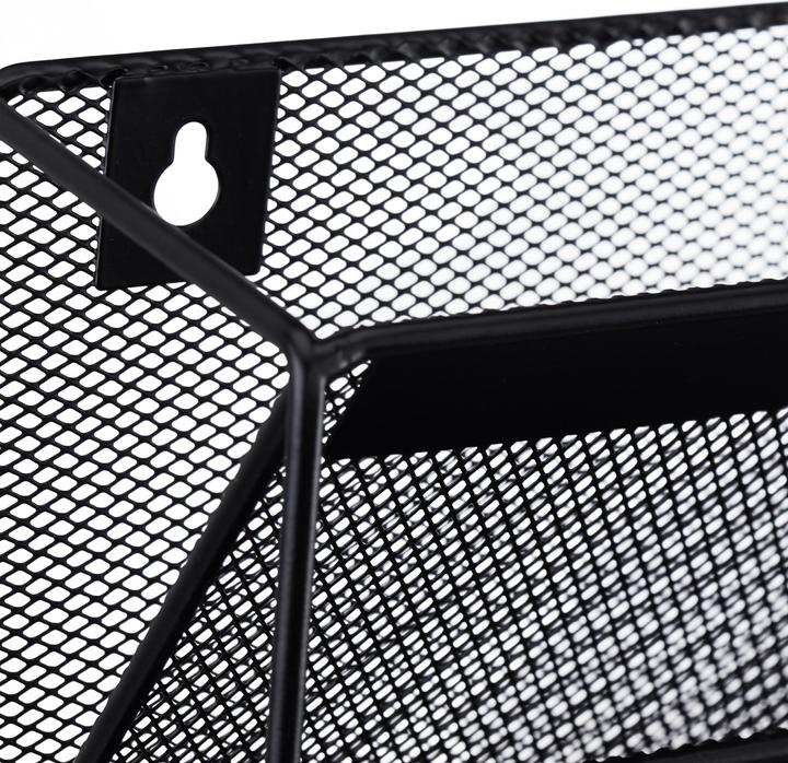 Actual product image Relaxdays Wall Magazine Rack (32.5 x 10.5 x 40.5 cm)