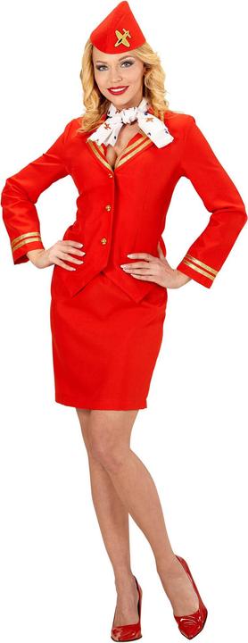 Immagine prodotto Widmann STEWARDESS (giacca, gonna, sciarpa, cappello), L (L)