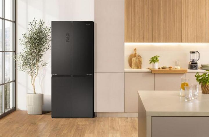 Gorenje Lodówka SBS Refrigerator NRM819E61BX (460 l)