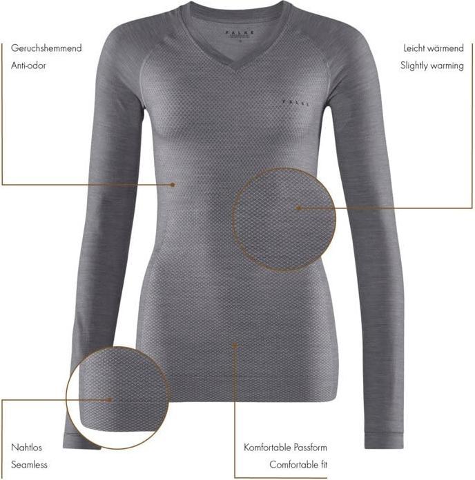 Produktbild Falke WT Light Longsl. Shirt Regular w (S)