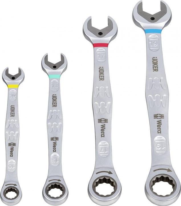 Image du produit Wera 6000 Joker 4 Set 1 (10 mm, 13 mm, 17 mm, 19 mm)