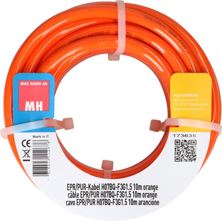 Produktbild Max Hauri EPR/PUR-Kabel H07BQ-F (10 m)