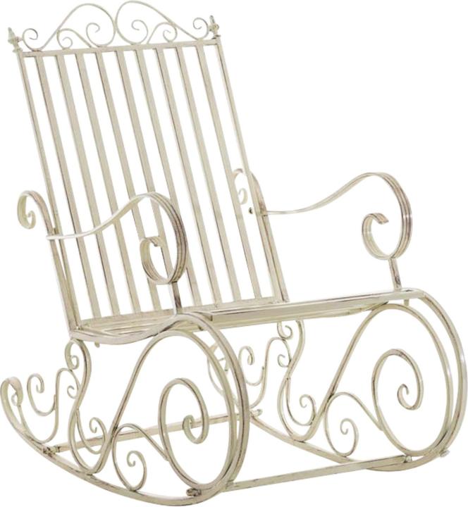 Immagine prodotto CLP Set di 2 sedie a dondolo Smilla, crema antico