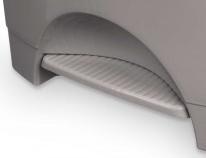 Produktbild Arte Regal Kunststoff-Treteimer 30l grau (30 l)