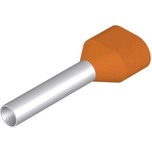 Weidmüller, Collegamento per cavi, Ghiera ZW 4qmm 18mm isolata in PP o Cu 9037680000