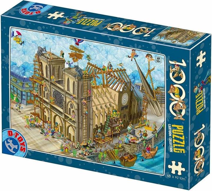 Actual product image D-Toys Puzzle Colosseum 1000 pieces (1000 pieces)