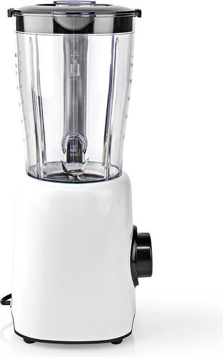 Produktbild Nedis Standmixer / 800 W / 1.5 l / Plastik / 2 Geschindigkeitsstufen / Schwarz / Weiss (800 W)