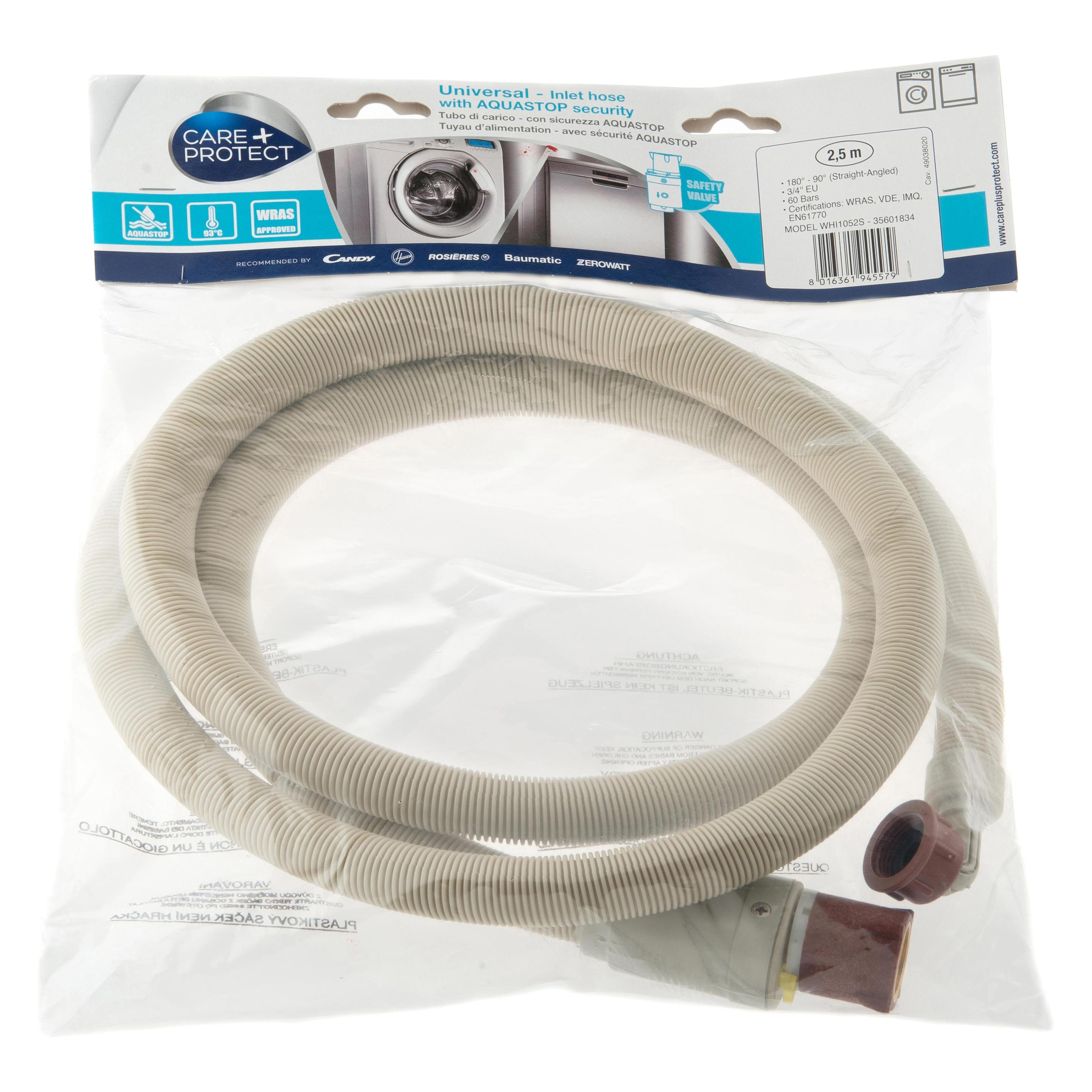 Prolunga tubo scarico lavatrice Idrobric 150 cm maschio-femm