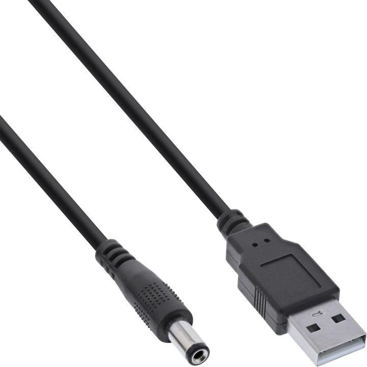 Produktbild InLine USB DC Stromadapterkabel (1 m)