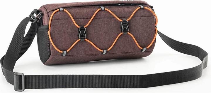 Actual product image Rockbros 30110054003 Lenkertasche für Fahrräder, 2,2 l – Braun (2.20 l, Handlebar bag)