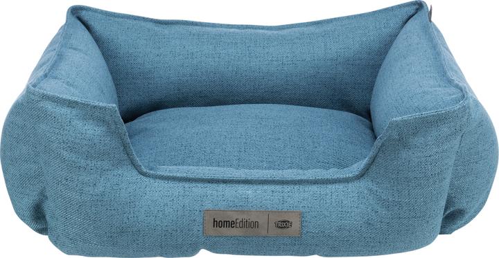 Actual product image Trixie Talis bed, square, 100 × 70 cm, blue (Dog)