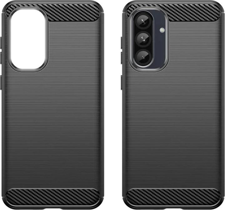 Actual product image Screenguard Carbon Brushed Soft TPU cover (Samsung Galaxy A56)