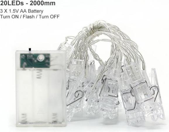 Produktbild MU Classic Foto Clips (2 m)