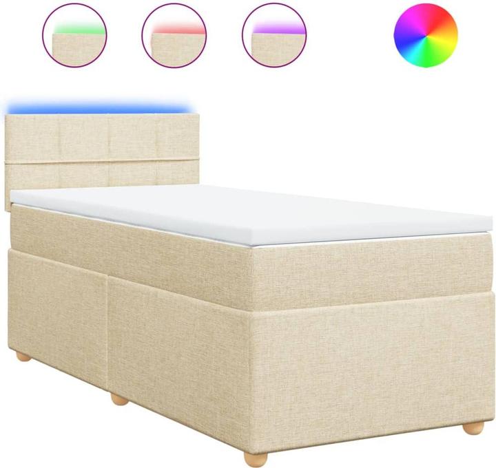 Produktbild vidaXL Boxspringbett (90 x 200 cm)