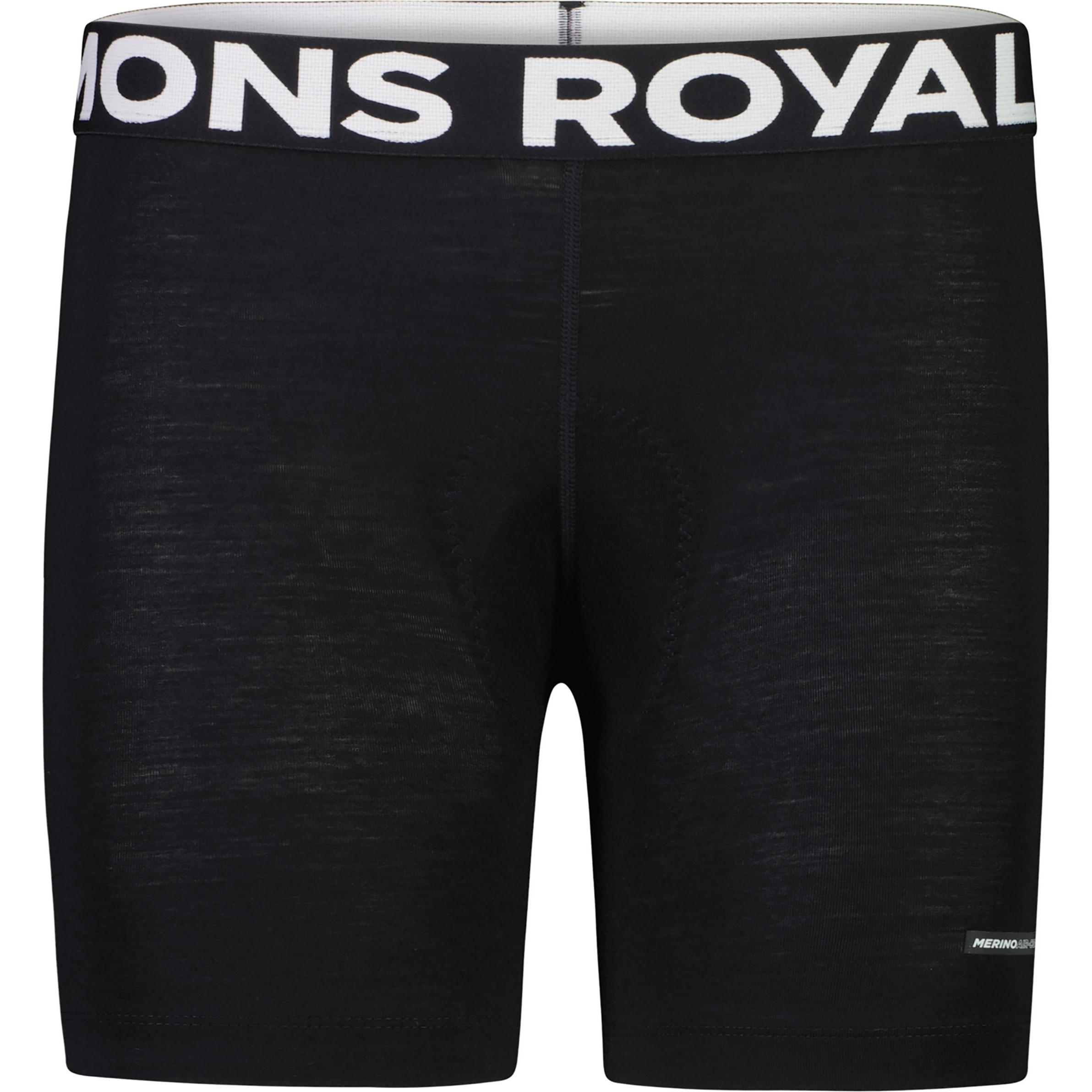 Mons Royale, Damen, Velohosen, Low Pro Merino Air-Con MTB Liner (L), Schwarz, L