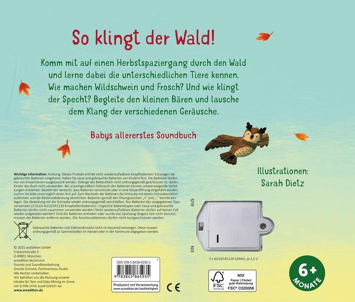 Actual product image Hör mal, so klingt der Wald! (German)