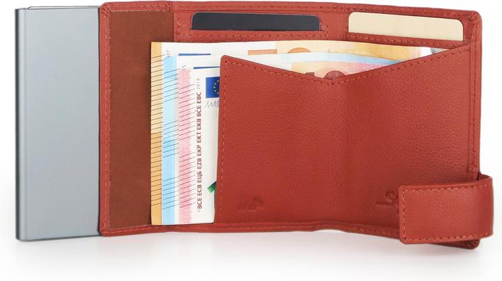 Actual product image SecWal 1 Kreditkartenetui Geldbörse RFID Leder 9 cm