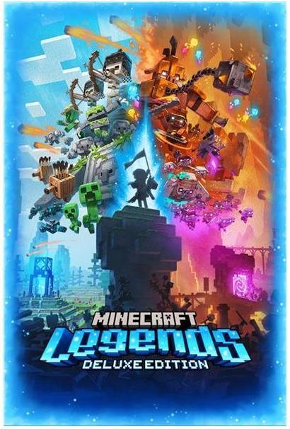 Actual product image Mojang Minecraft Legends DISC Deluxe Edition (Xbox Series X, Xbox One S, IT)