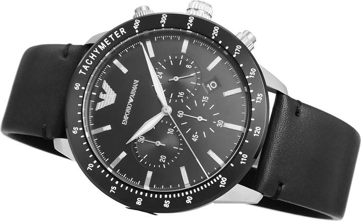 Image du produit Emporio Armani Mario (Montre analogique, Chronographe, 43 mm)