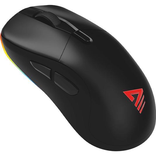Thumbnail - Savio RIFT BLACK Gaming-Maus RGB Dual Mode (Kabelgebunden, Kabellos), Maus, Schwarz