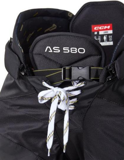 Actual product image CCM Tacks AS 580 JR hockey shorts (dark blue, M) (M)