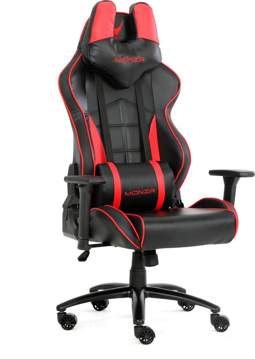 Actual product image Omega Gaming chair Varr Monza Gaming Chair, Black-red
