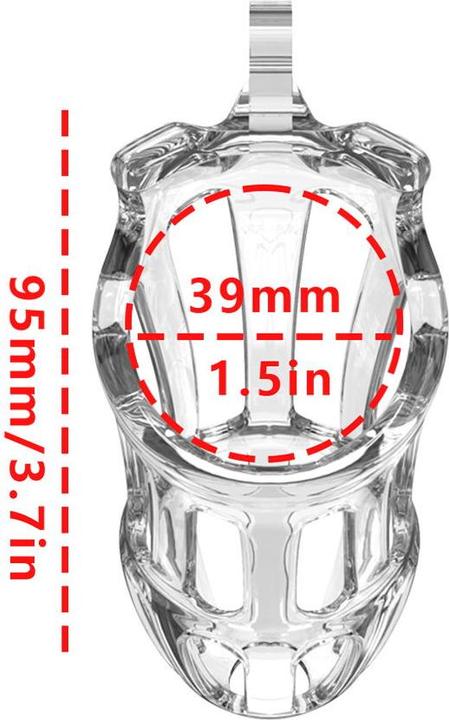 Produktbild Rimba P-Cage Peniskäfig Transparent (L)