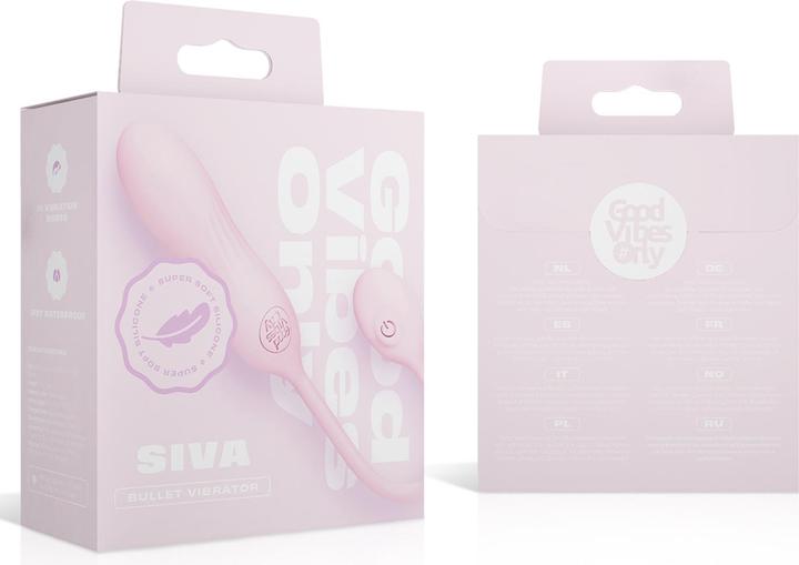Actual product image Good Vibes Only - Siva - Bullet Vibrator - Pink