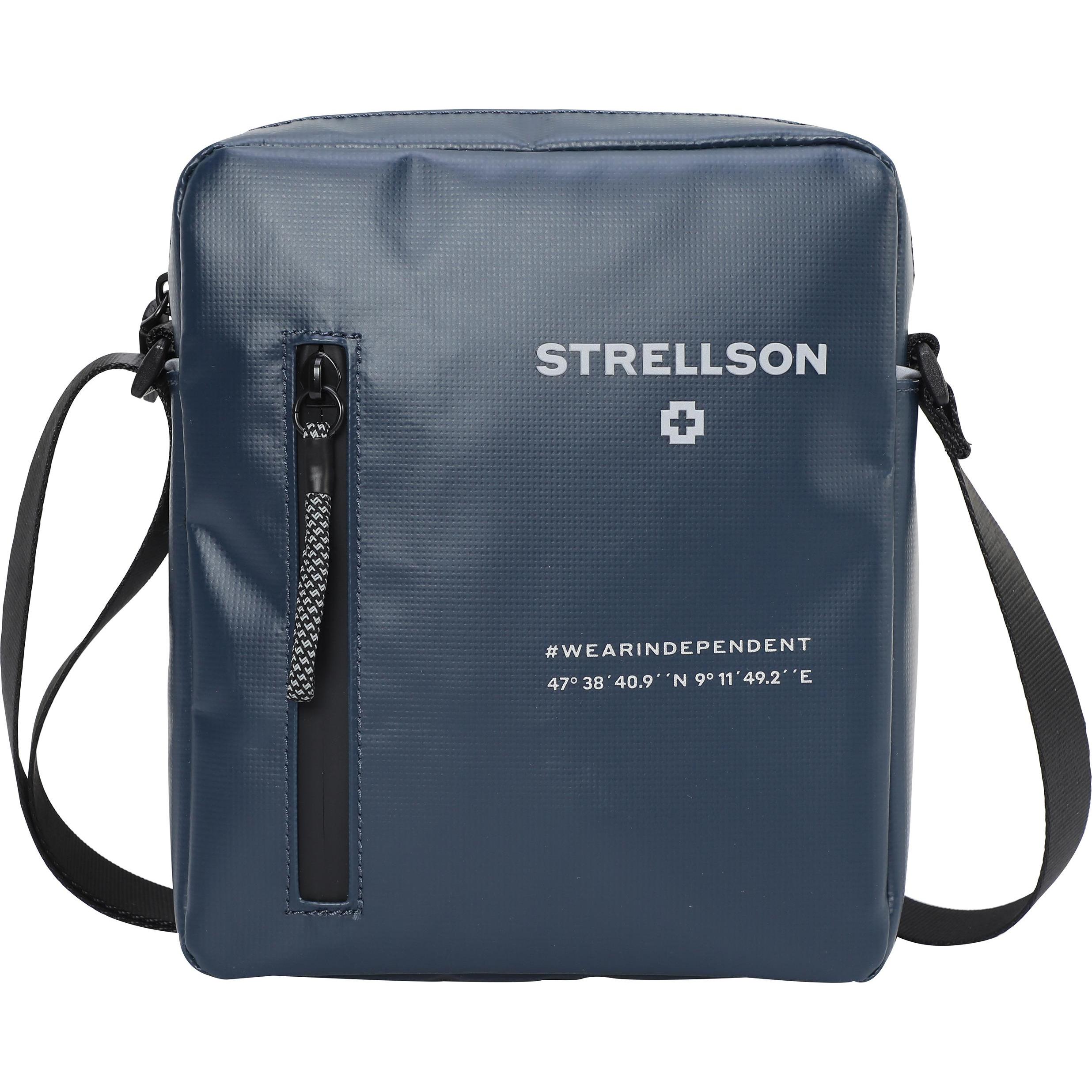 Strellson, Handtasche, stockwell 2.0 marcus shoulderbag xsvz, Blau