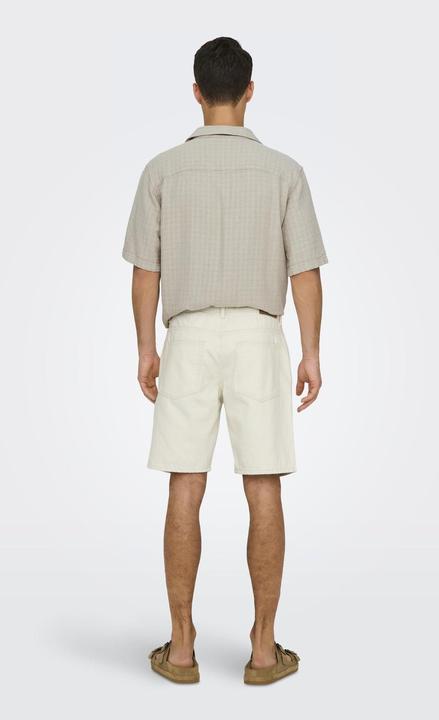 Produktbild Only & Sons Onsedge Ecru 2044 Pim Dnm Shorts Noos (S)