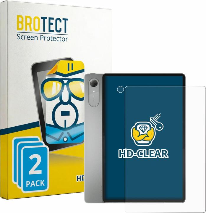 Produktbild BROTECT Schutzfolie für Lenovo Idea Tab Pro Gen 2 13" (Display+Kamera) Displayschutz Displayschutzfolie (2 Stk., Lenovo Idea Tab Pro)
