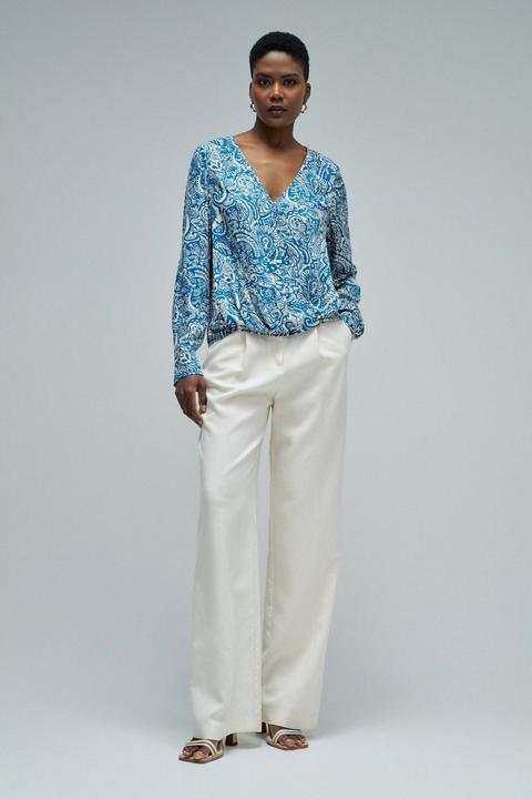 Produktbild Salsa Jeans Langarmbluse Wrap Blouse (L)