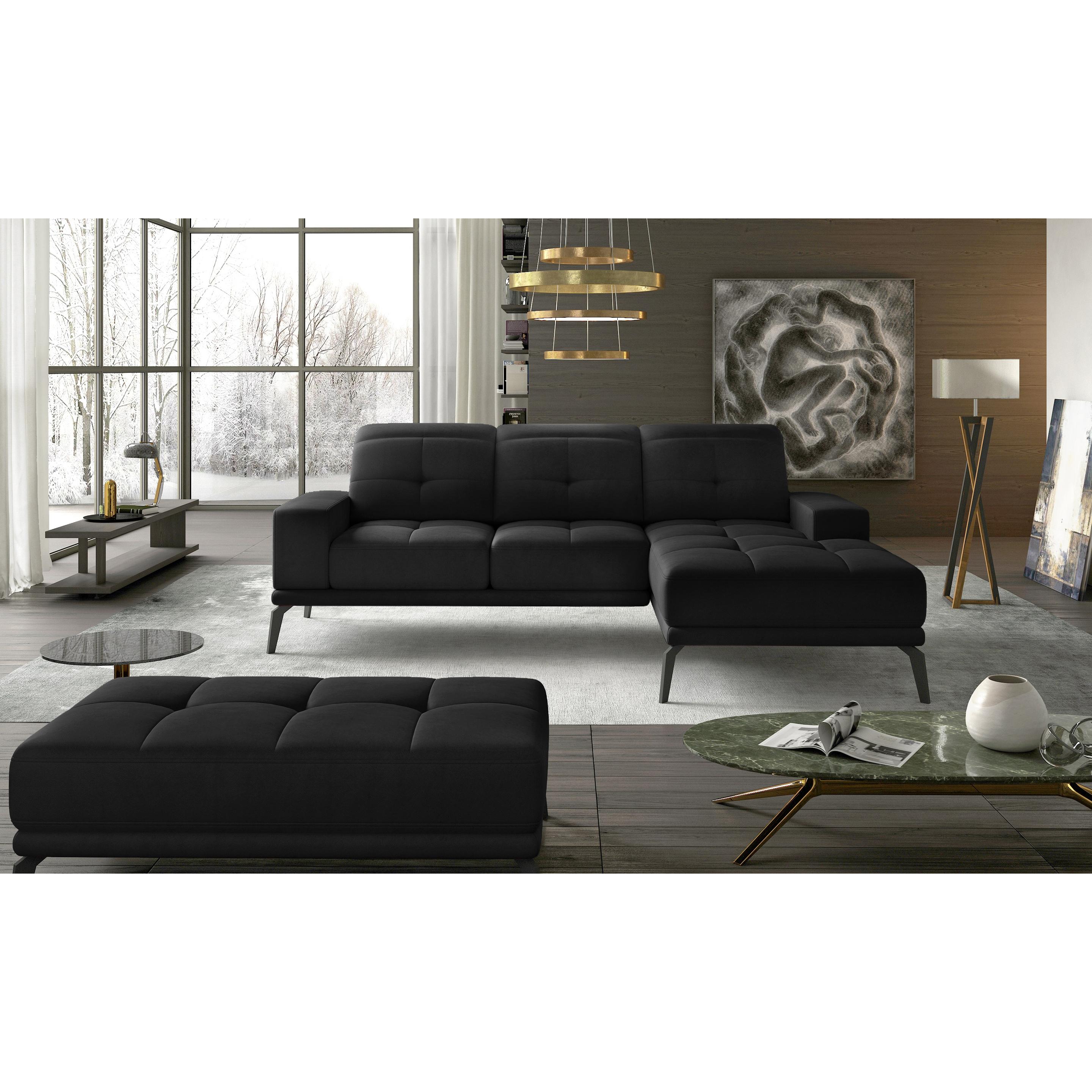 ELTAP, Sofa, Narożnik Torrense + Puf (Ecksofa, 4-Sitzer, Bettsofa)