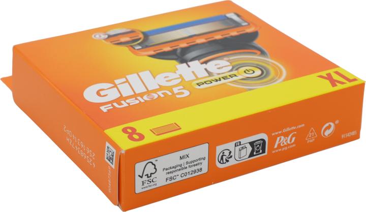 Actual product image Gillette Fusion Power (8 x)