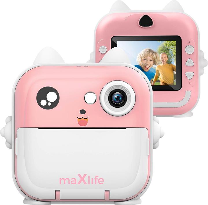 Produktbild Maxlife Druckkamera MXPC-100 rosa