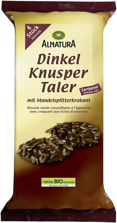 Produktbild Alnatura Bio Dinkel Knusper Taler (100 g)
