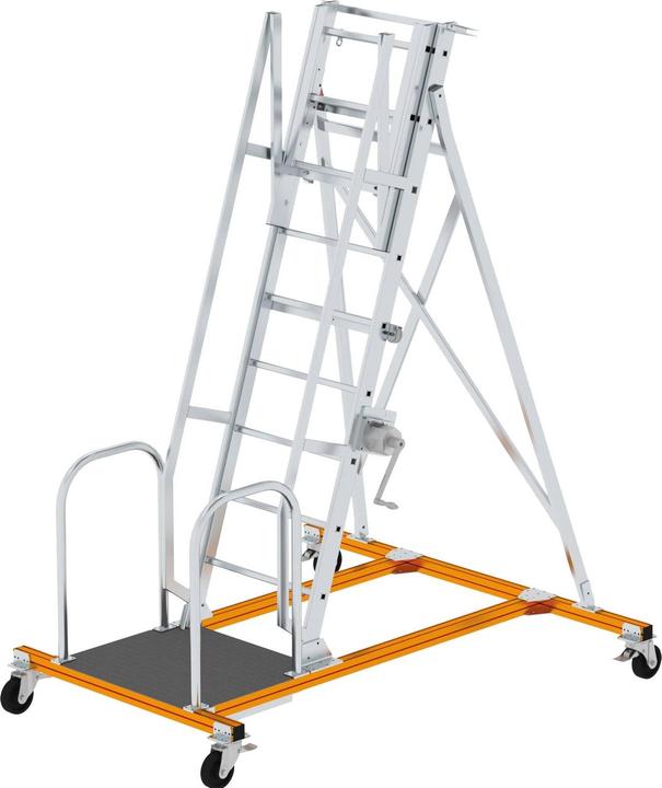 Produktbild Munk Tankwagenleiter Typ 1 mit 4 Lenkrollen (Mehrzweckleiter, 316 cm)