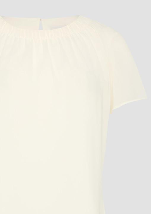 Immagine prodotto s.Oliver Bluse Chiffonbluse mit Falten am Ausschnitt (38)