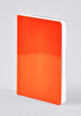 Actual product image Nuuna Candy S, neon orange (15 x 10.8 cm, Dotted, Soft cover)
