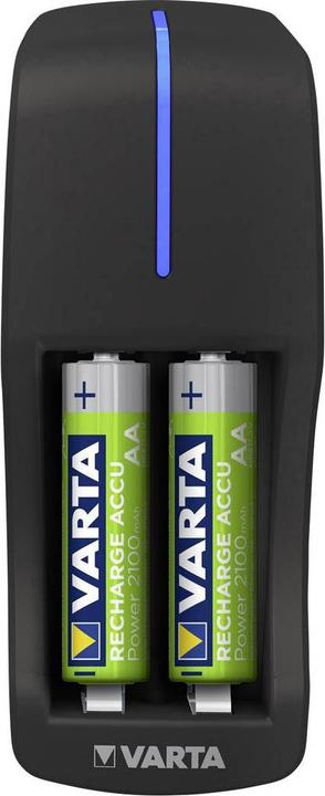 Produktbild Varta Mini Charger (2 Stk., AA, 2100 mAh, Ladegerät inkl. Akku)