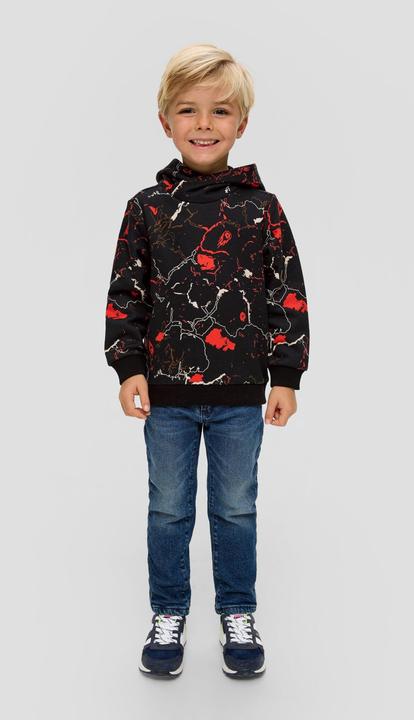 Actual product image s.Oliver Sweatshirt Sweatshirt mit weicher Innenseite (98)